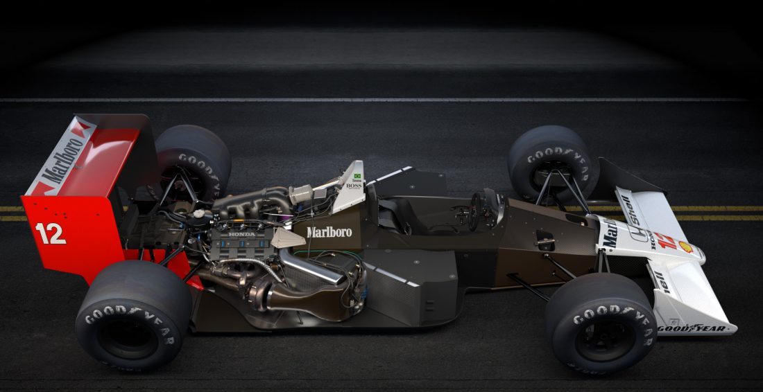 The McLaren MP4/4 is a Formula 1 legend