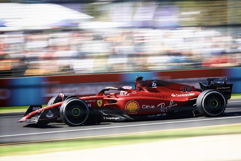 Ferrari in Formula 1 testing