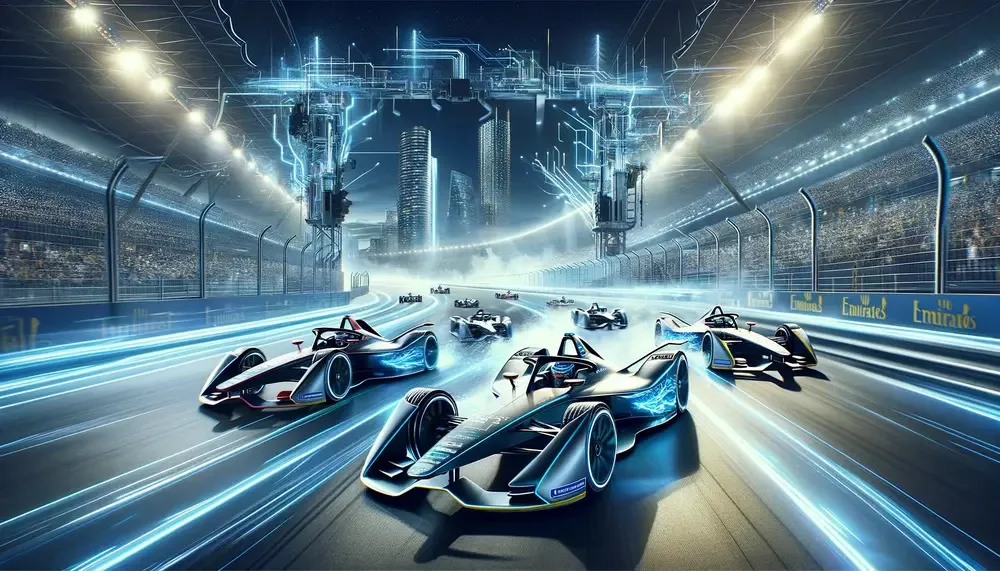 Elektro-Motorsport-Formel-elektronische Evolution