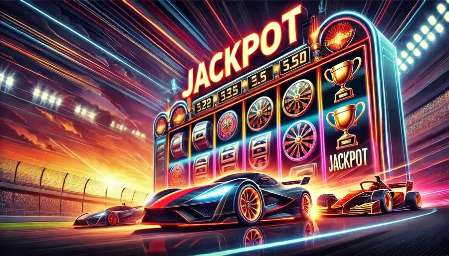 Online slots med adrenalin-tema