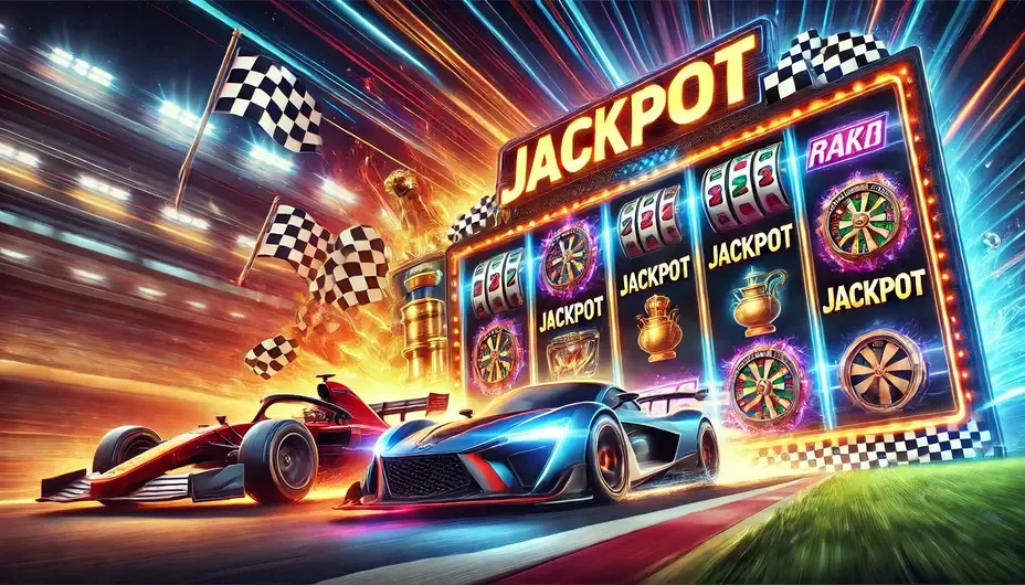 High-speed racing slot game