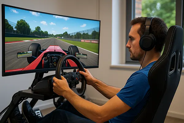 Configuración de simulación de carreras