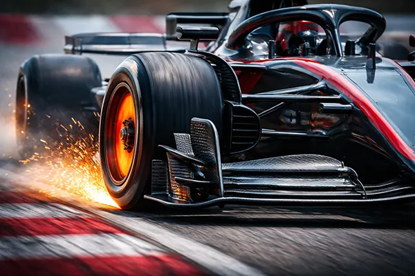 Onboard braking zone